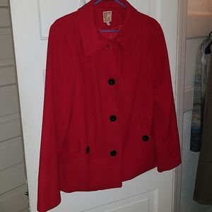 New Womens Pea coat size L